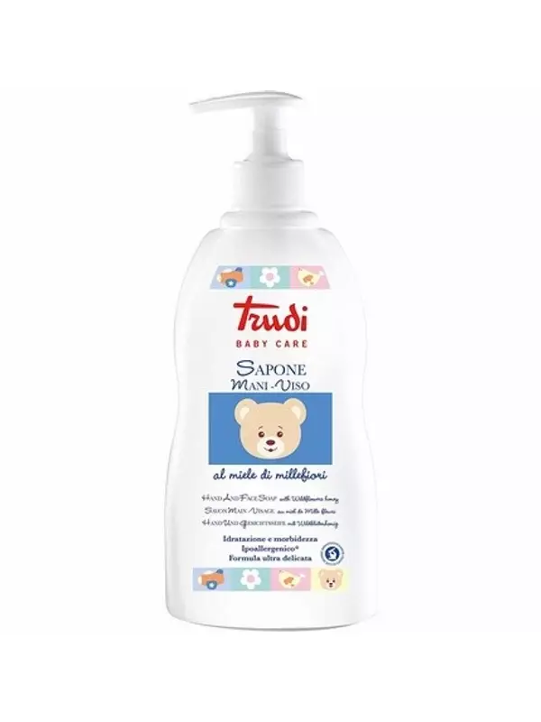 Медовое мыло для лица и рук Baby Care 500мл, Trudi