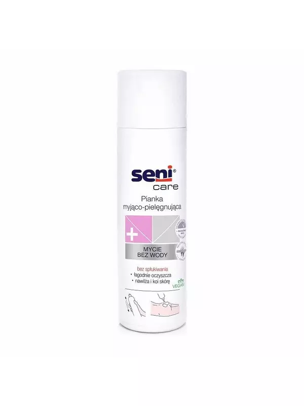 Seni Care, пенка для умывания и ухода за телом, без воды, 500 мл Tzmo