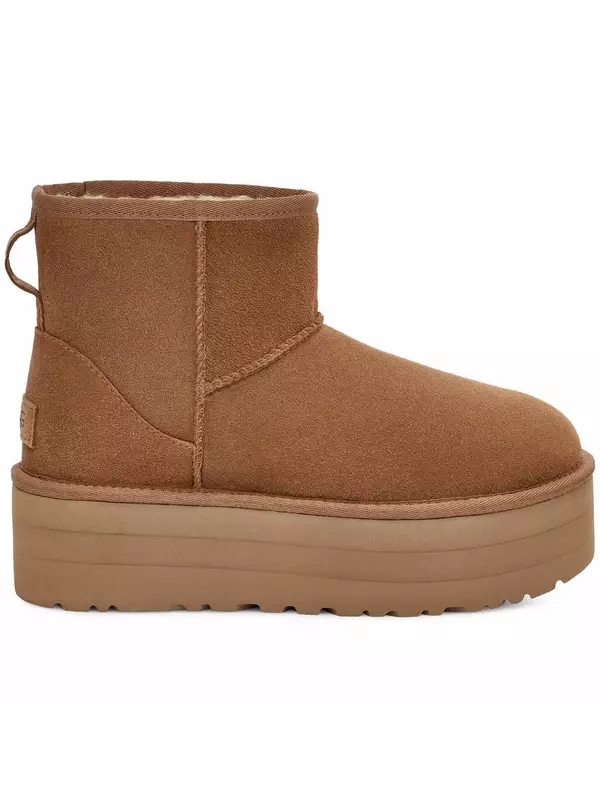 Угги UGG Classic Mini Platform, размер 7, светло-коричневый
