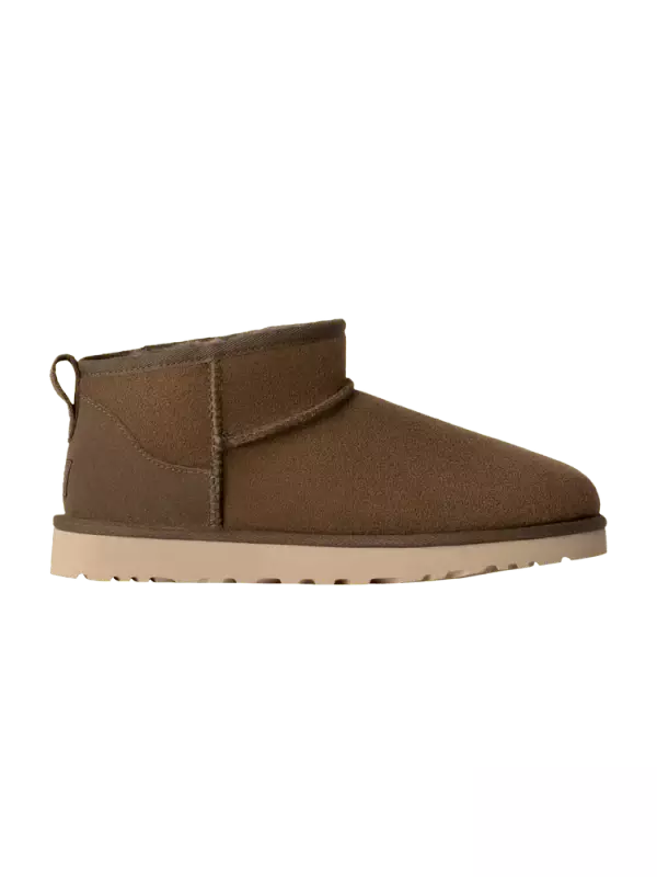 Мужские угги UGG Classic Ultra Mini Boot короткие, коричневый