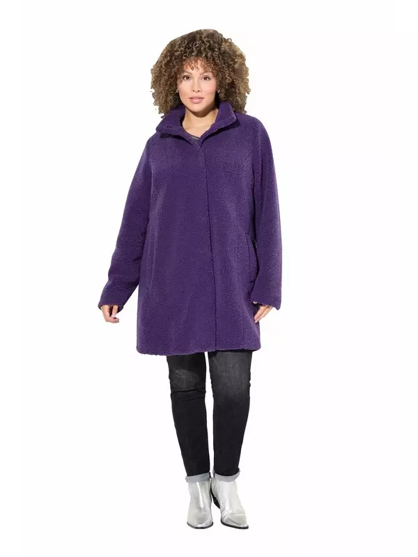 Зимнее пальто Ulla Popken Winter Coat, цвет plum