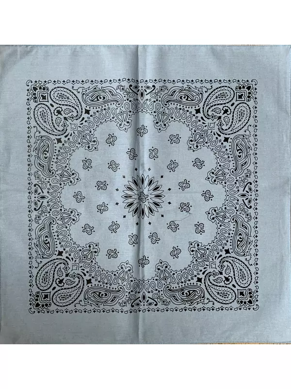 Бандана ULTRAFORCE Базовая коллекция для мужчин и женщин, размер 60*60, светло-голубой