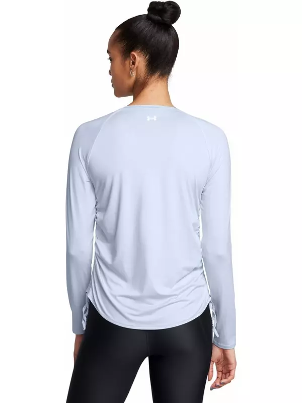 Лонгслив Under Armour Motion Long Sleeve Longline Crew, цвет Nimbus Blue/White