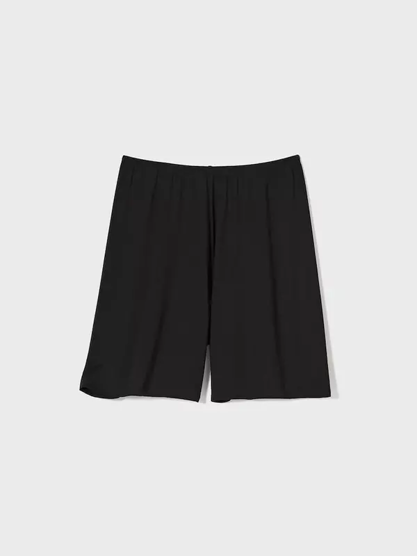 Нижняя юбка-кюлот airism Uniqlo, черный