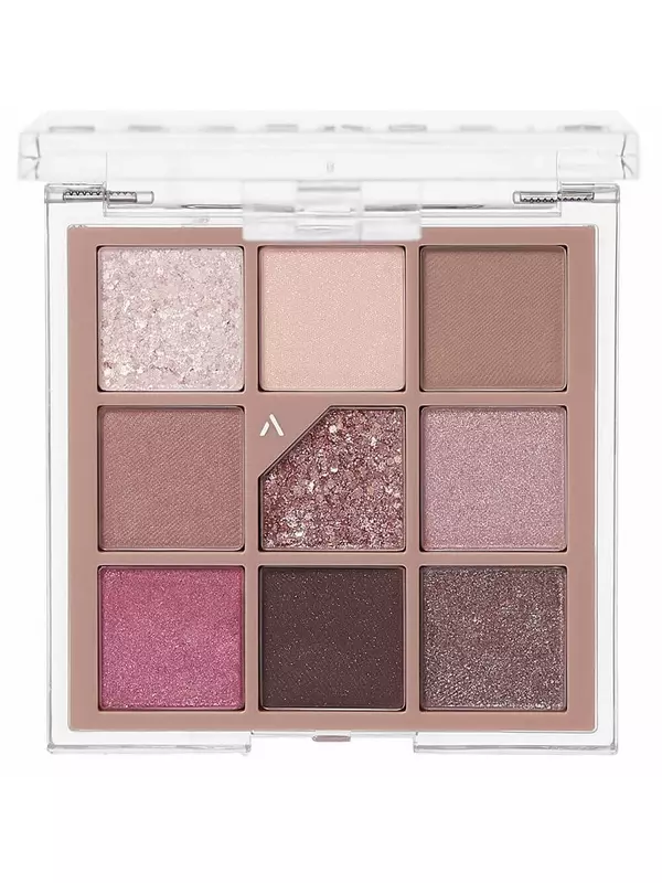 Палетка теней для век с глиттерами Unleashia Glitterpedia Eye Palette №5 All of Dusty Rose