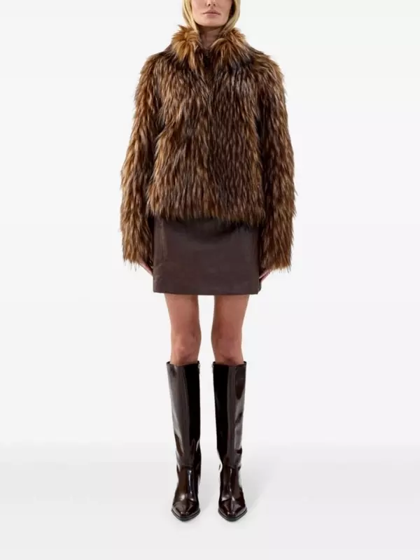 Unreal Fur шуба Fur Delish, коричневый
