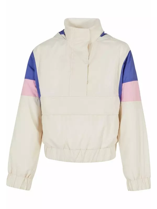 Ветровка LIGHT 3-TONE Urban Classics, молочный/синий/розовый