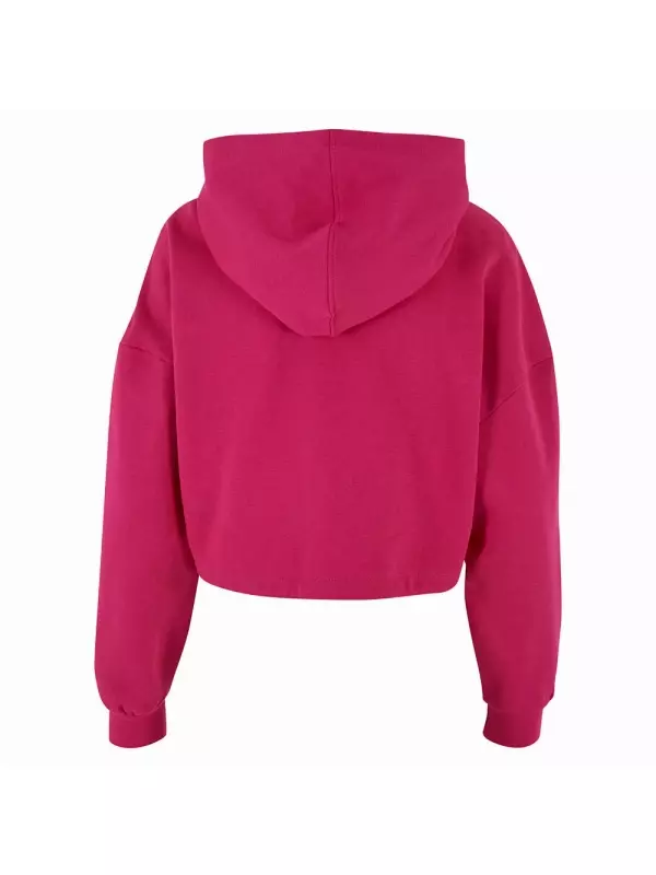 Худи Urban Classics Cropped Oversized, розовый