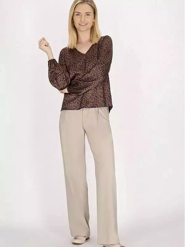 Блуза Usha, фиолетовый