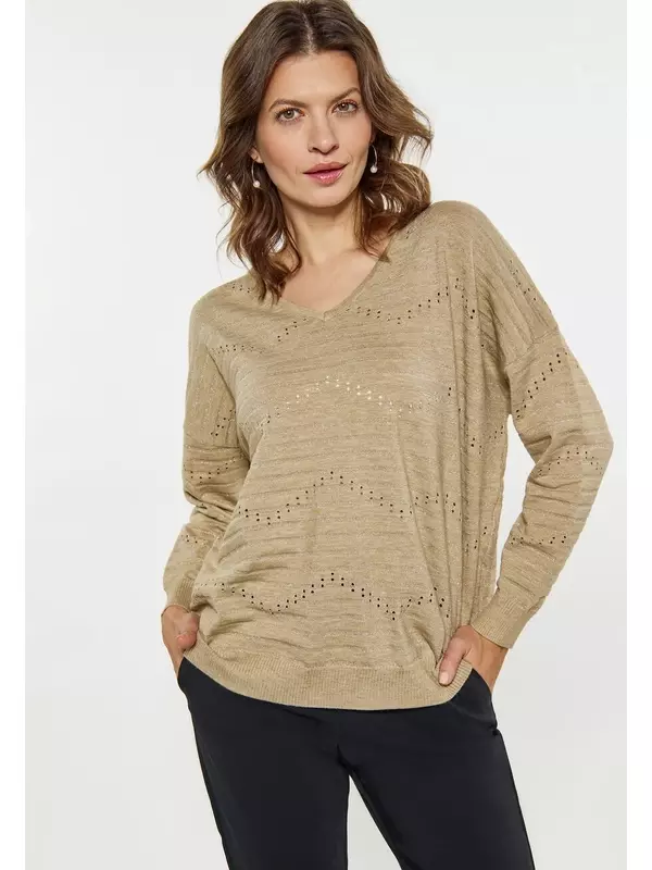 Свитер usha BLACK LABEL, бежевый