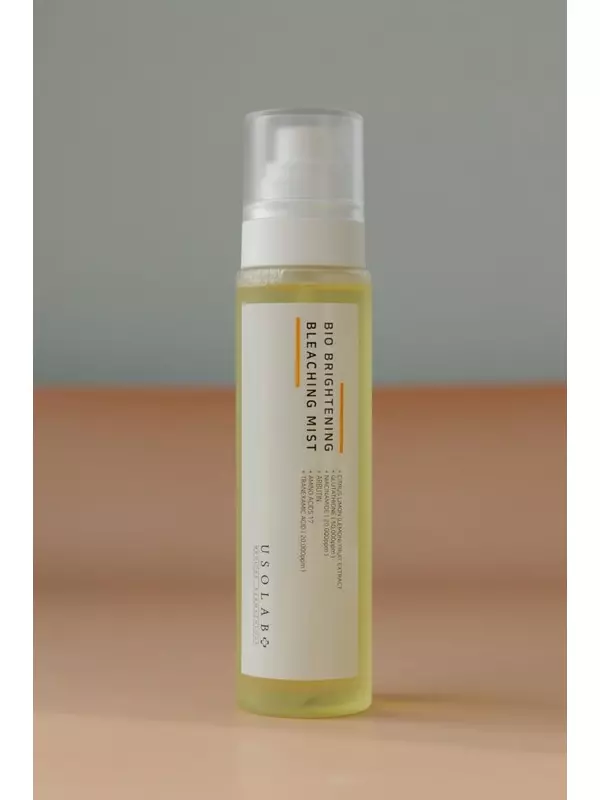 Тонер-мист для выравнивания тона кожи USOLAB Bio Brightening Bleaching Mist 150ml
