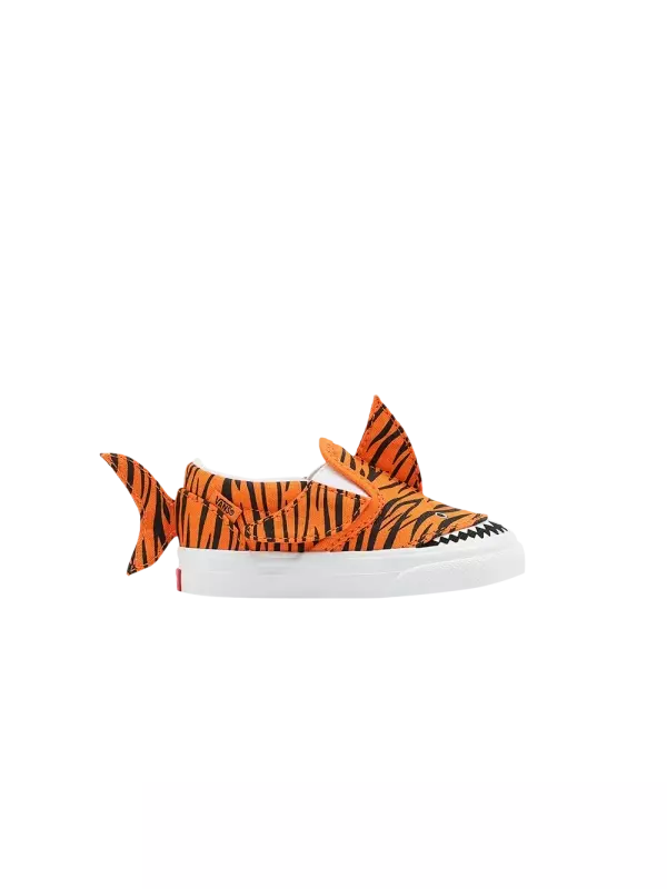 Слипоны V для малышей Vans, оранжевый