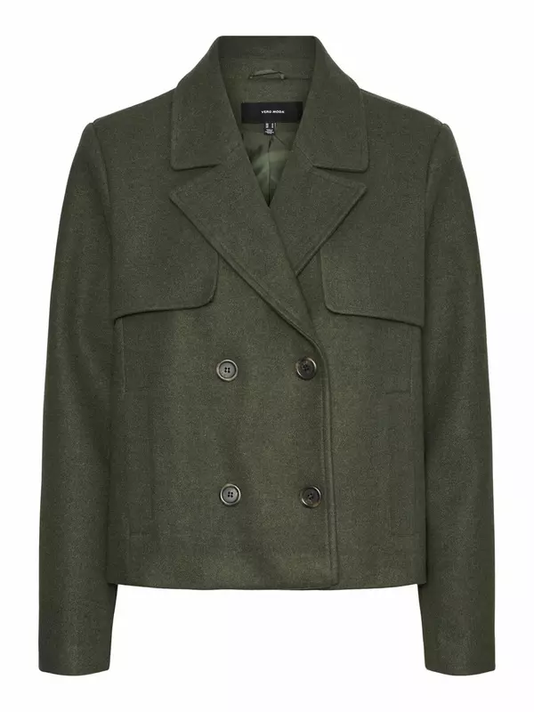 Межсезонная куртка VERO MODA VMFORTUNESHEILA, темно-зеленый