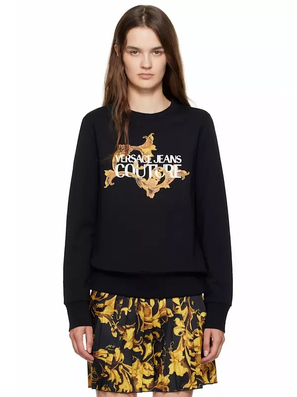 Свитшот с принтом Versace Jeans Couture, мультиколор