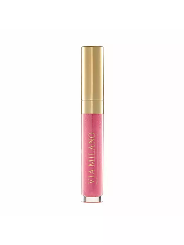 VIA MILANO Блеск для губ с 3D эффектом и витамином Е Shimmer Lip Gloss