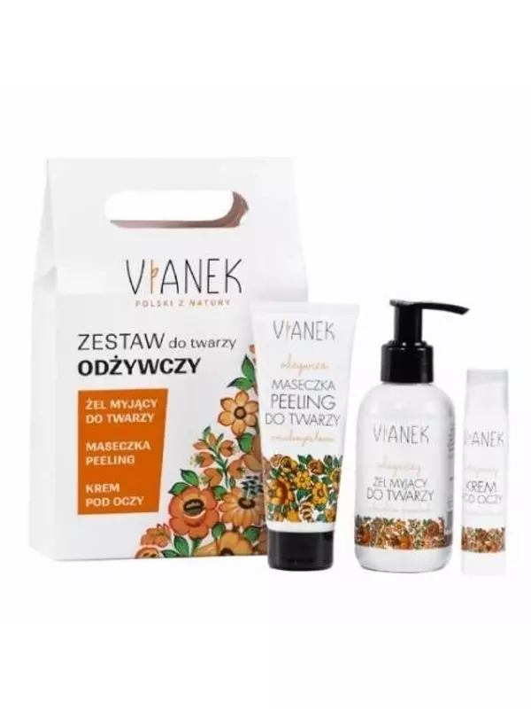 Vianek, Питательный набор для лица, 3 шт