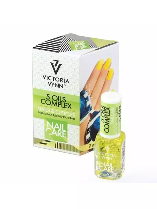 Масло для кутикулы и ногтей 9мл Victoria Vynn 5 Oil Complex -