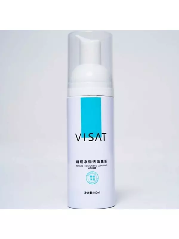 VISAT Изысканный увлажняющий очищающий мусс с аминокислотами 150