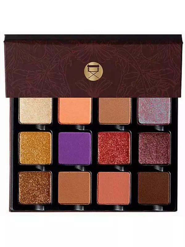 Étendu Le Marais Палетка теней Verdant - White gold with a shimmer finish/Rosier - Soft cantaloupe with a matte finish/Bretagne - Warm camel brown with a matte finish/Flâner - Nude rose with a blue duochromatic finish/Mascaron - Goldfinch with a meta ...