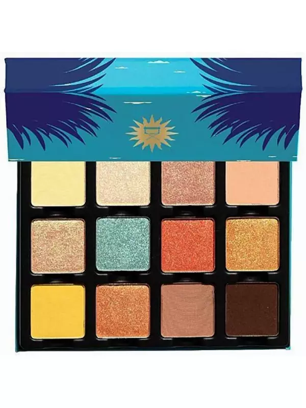 Étendu Soleil La Plage Палетка теней Citronnade/Lumiere/Cove/Plage/Palmier/Sea/ Parasol/ Sungrown/Ananas/Bronzage/Raffia/Driftwood