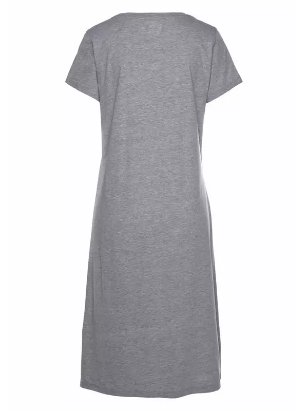 Ночная рубашка Vivance, пятнистый серый