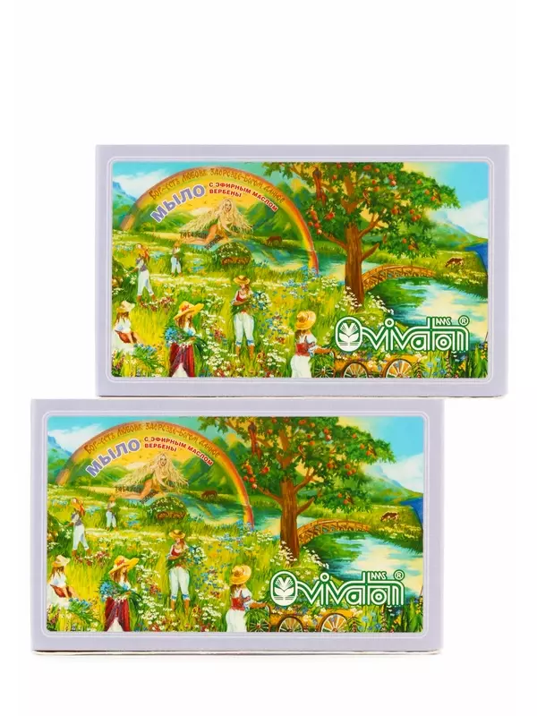 Мыло с эфирным маслом, 2 шт.