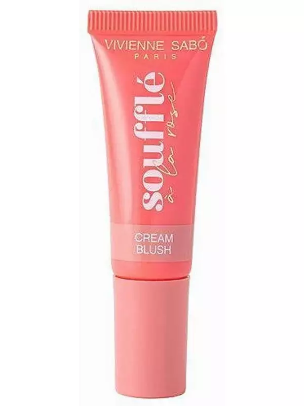 Souffle a la rose Румяна кремовые Нежно-розовый тон 01