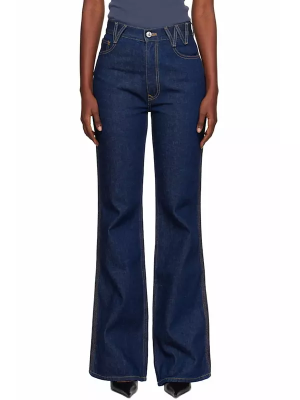 Джинсы Ray 5 с пятью карманами Vivienne Westwood, индиго