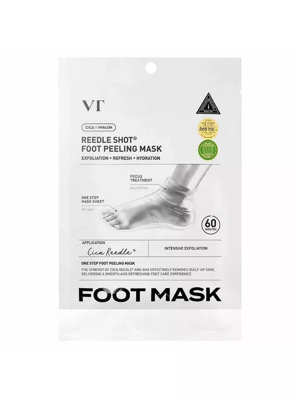 Пилинг-носочки для ног VT Cosmetics Reedle Shot Foot Peeling Mask