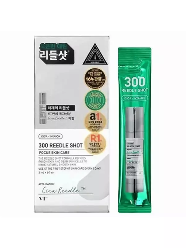 Reedle Shot 300 Микроиглы для лица Бустер 10 x 2 мл Vt Cosmetics