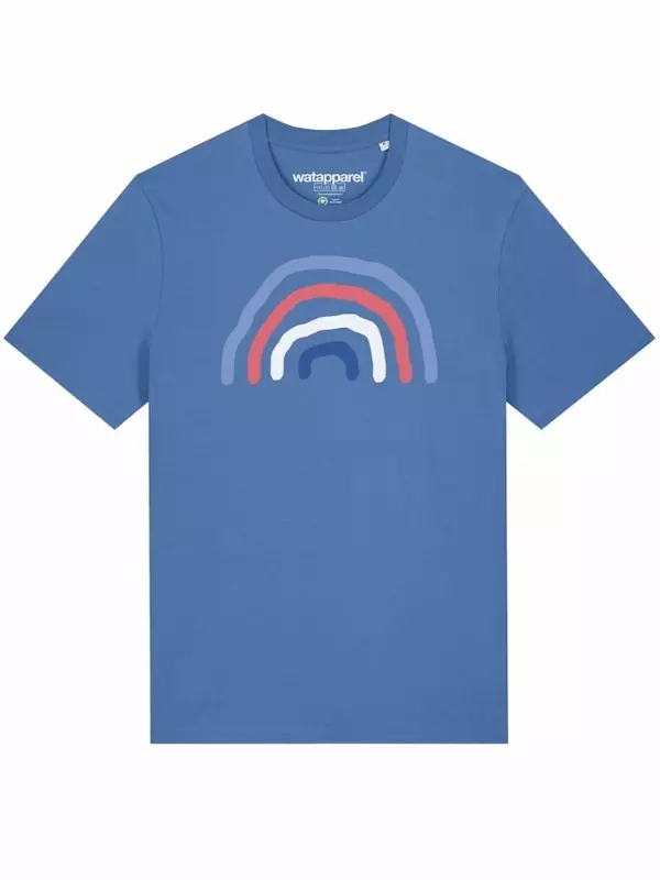 Футболка wat? Apparel, цвет bright blue