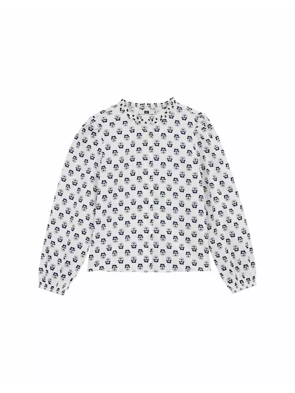 Блуза WE Fashion, белый