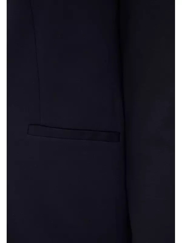 Блейзер STRETCH, CURVE WE Fashion, темно-синий