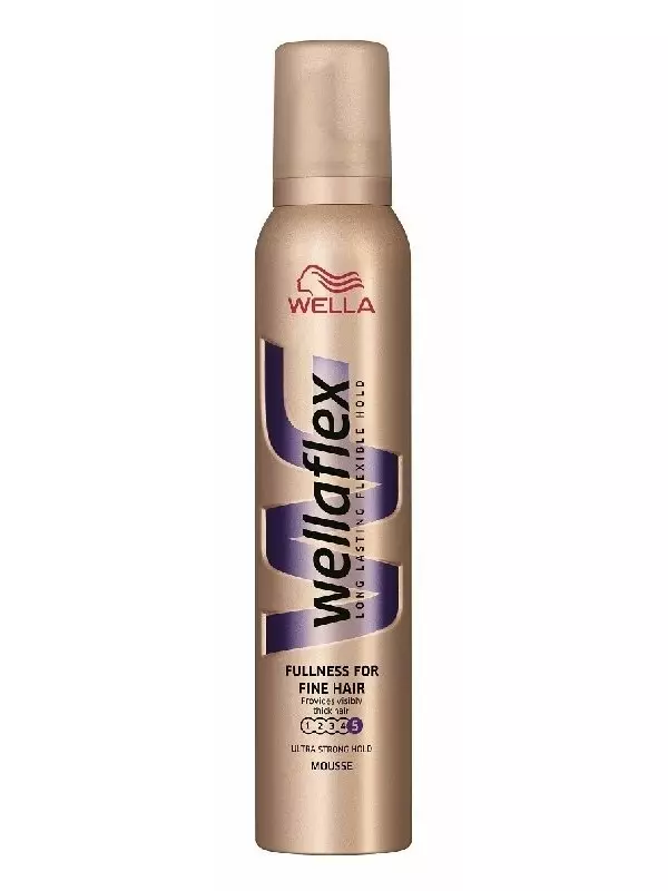 Wella, Wellaflex, пенка для объема для тонких волос, 200 мл