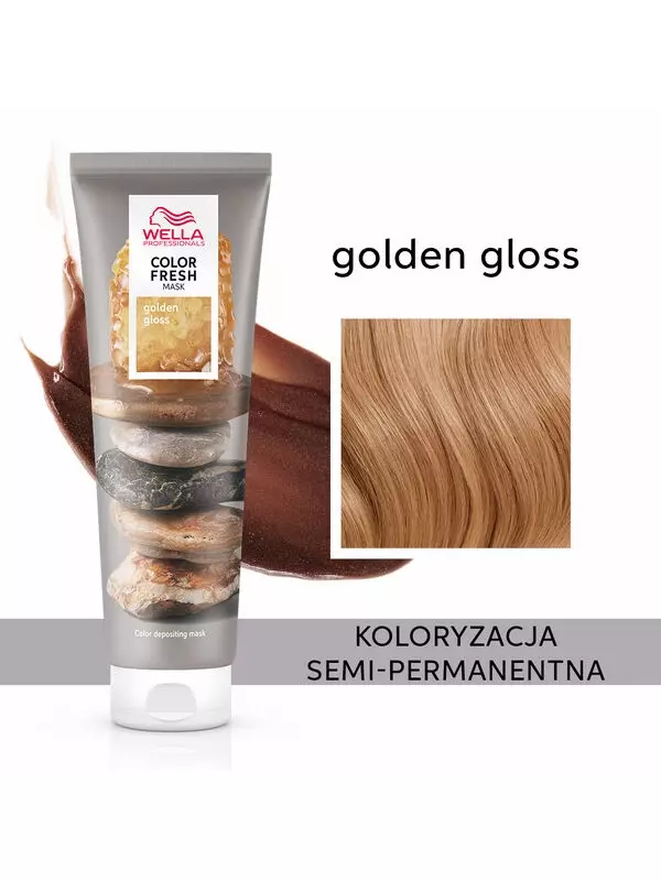 Маска-окрашивание волос «Золотой блеск», 150 мл Wella Professional Color fresh, цвет golden gloss