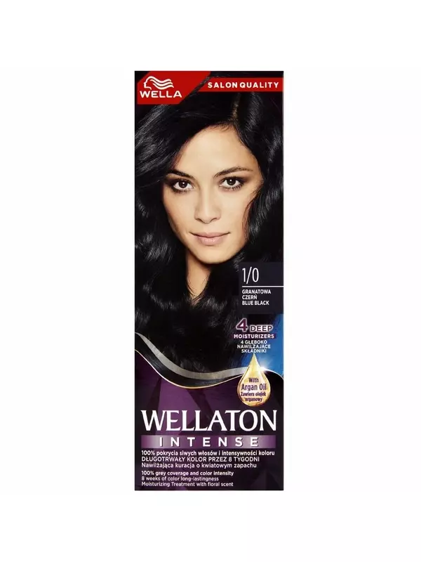 Краска Wellaton Navy Blue Black Cream 1/0