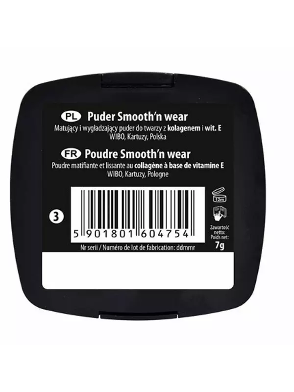 Гладкая и матовая пудра 3, Wibo