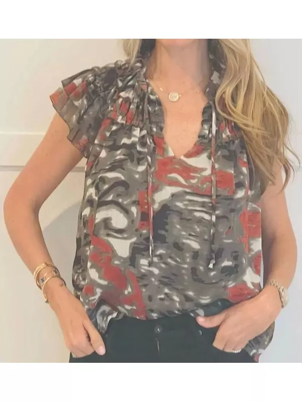 Emerson Топ в цвете Multi Green Willa Story