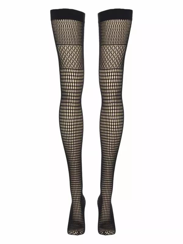 Wolford колготки Mosaic Net, черный