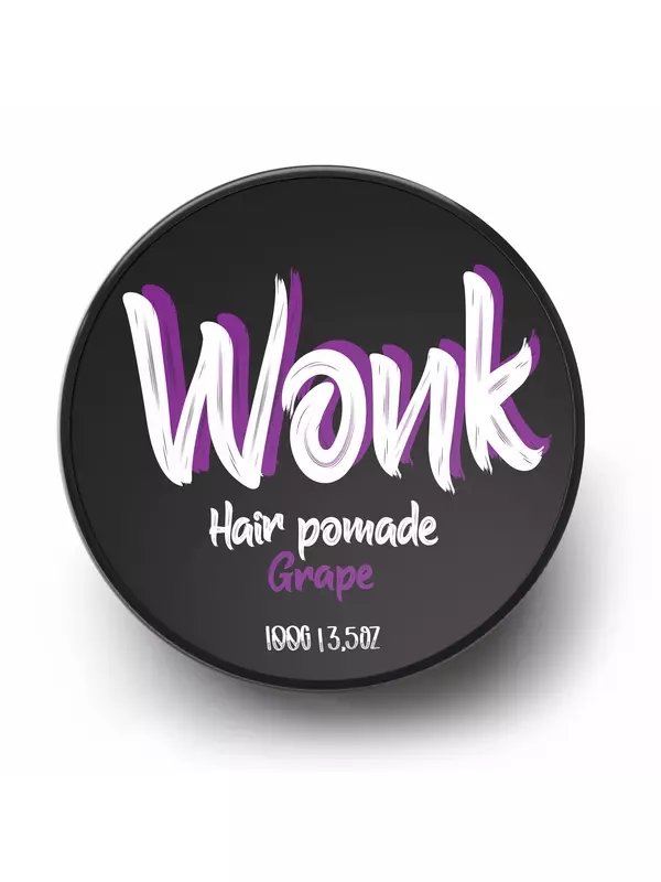 Помада для укладки волос WONK средней фиксации c ароматом винограда, 100 мл