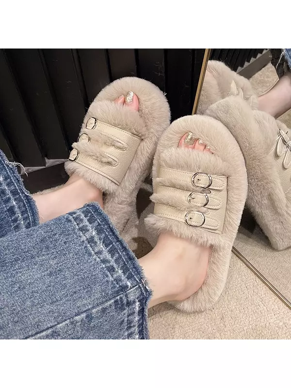 WUJI Женские противоскользящие тапочки-шлепанцы устойчивые к истиранию - Milk Tea, цвет Milk Tea