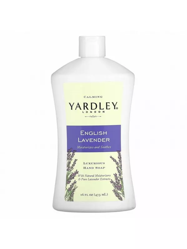 Yardley London, Роскошное мыло для рук, английская лаванда, 473 мл (16 жидк. Унций)
