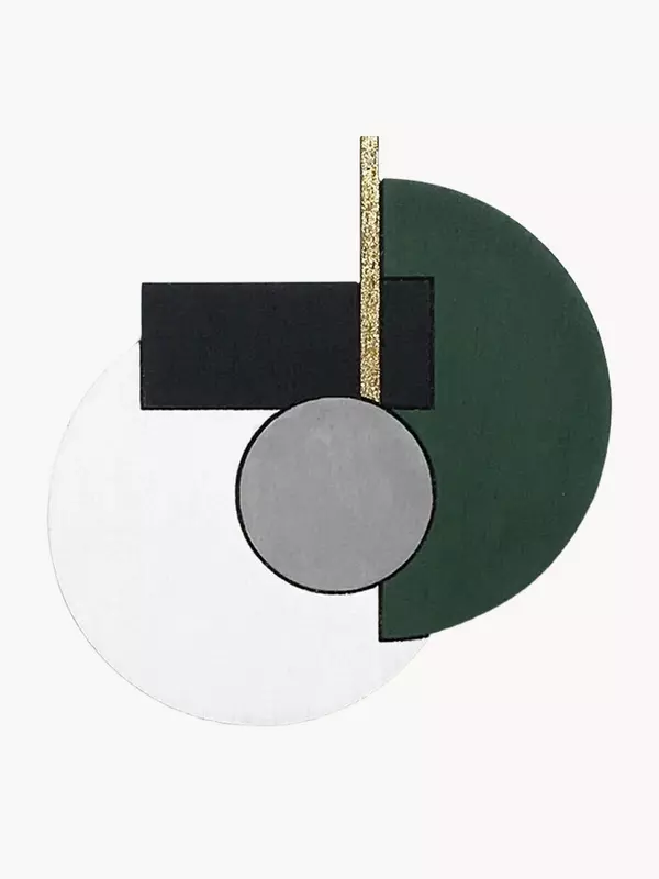 Брошь Yes please!, зеленый