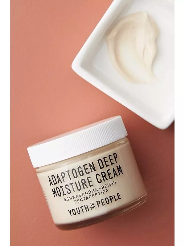 Крем для лица Youth To The People Adaptogen Deep Moisture, бежевый
