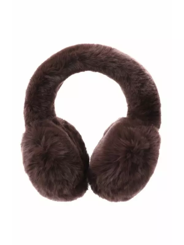 Меховые наушники из кролика Yves Salomon
