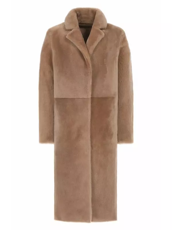 Шуба из овчины Yves Salomon