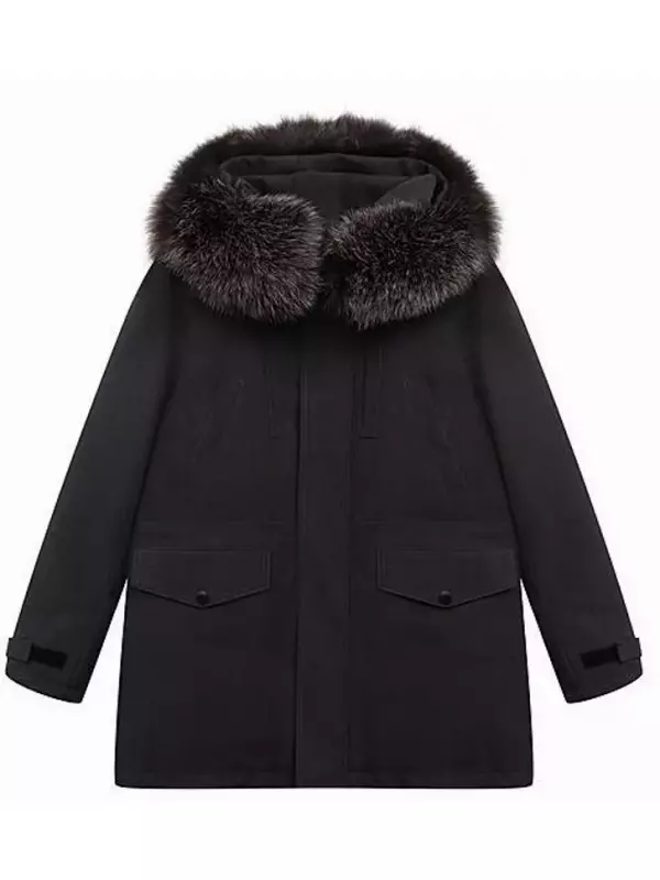 Пуховая парка Yves Salomon Enfant