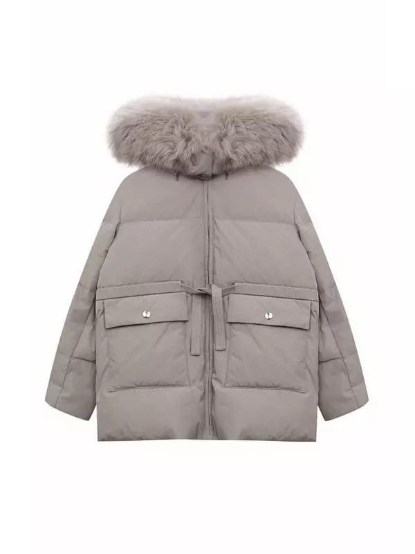 Пуховое пальто Yves Salomon Enfant