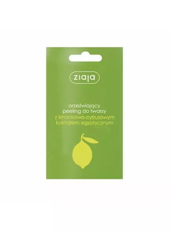 Освежающий пилинг для лица с лаймом, 7 мл Ziaja