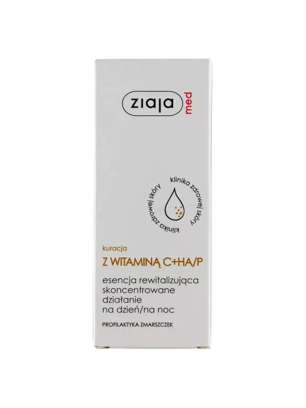 Ziaja med восстанавливающая эссенция с витамином С для лица, 30 мл